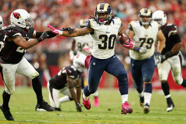 fantasy football 2015 week 4 superlatives todd gurley
